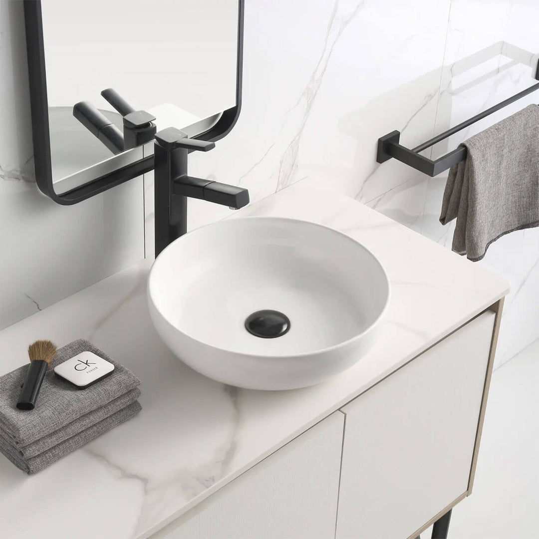 Orlando Above Counter Round Circle Basin 370x370x110mm