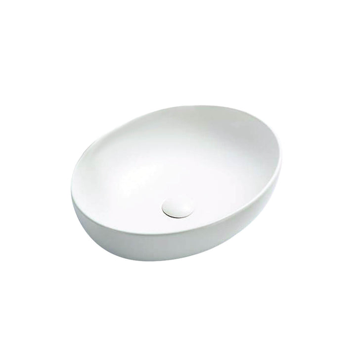 Portland Above Counter Curved Oval Basin 520x395mm
