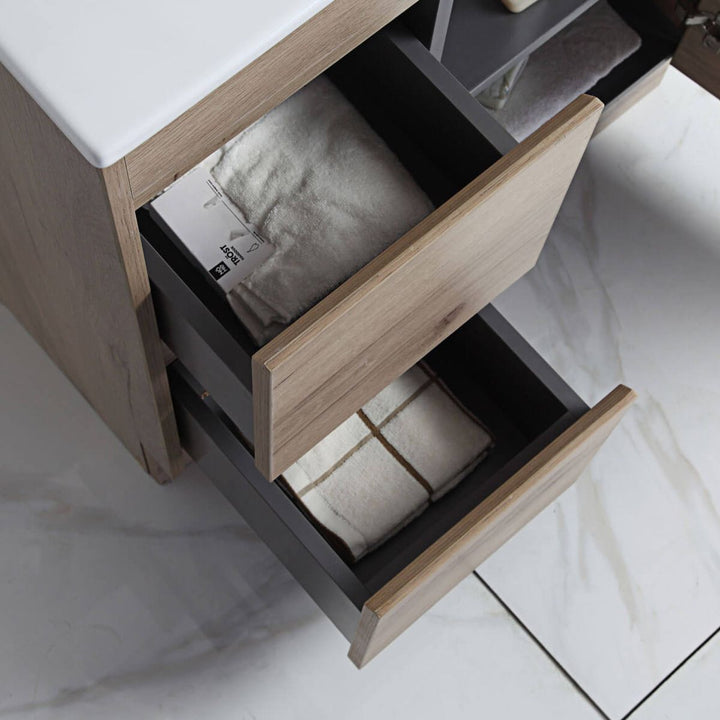 Emma Slimline Soft-Close Floor Mounted Vanity