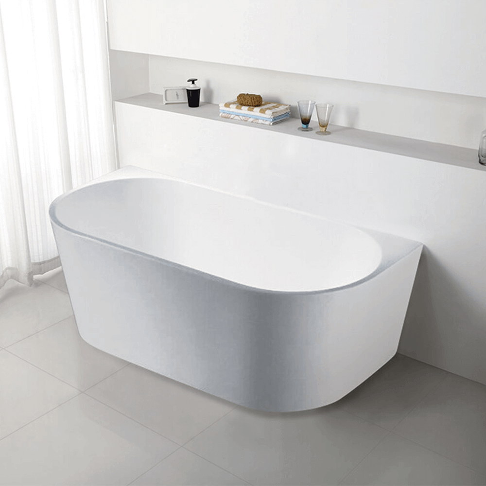 Eve Acrylic Back to Wall Bathtub