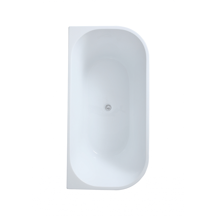 Eve Acrylic Back to Wall Bathtub
