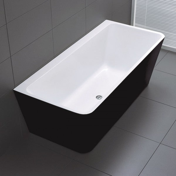 Florence Back to Wall Lucite Acrylic Bathtub