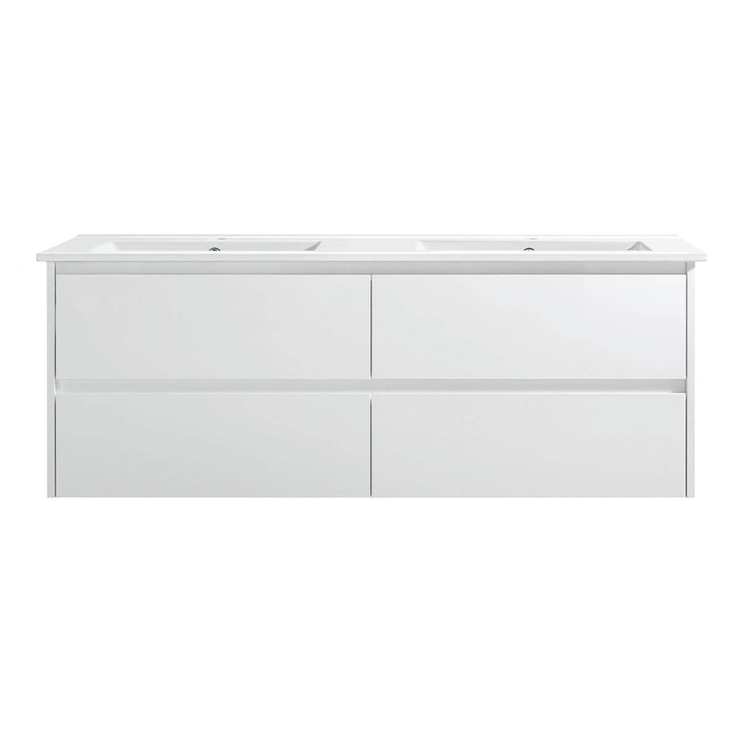 Leona White Drawers Only Wall Hung Vanity