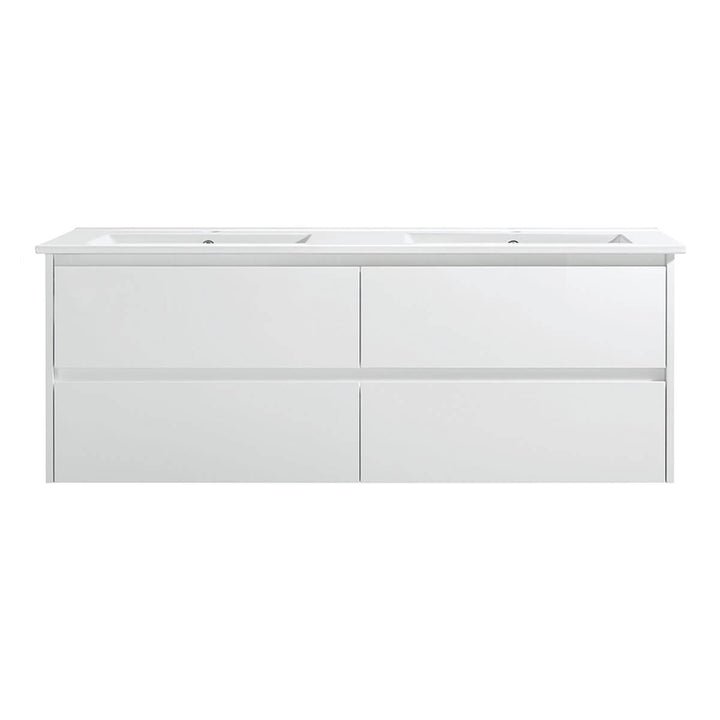 Leona White Drawers Only Wall Hung Vanity