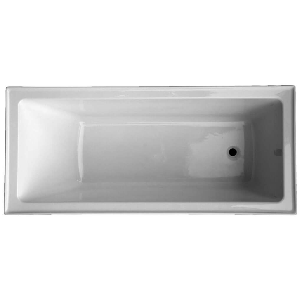 Louve Drop In Inset Bathtub