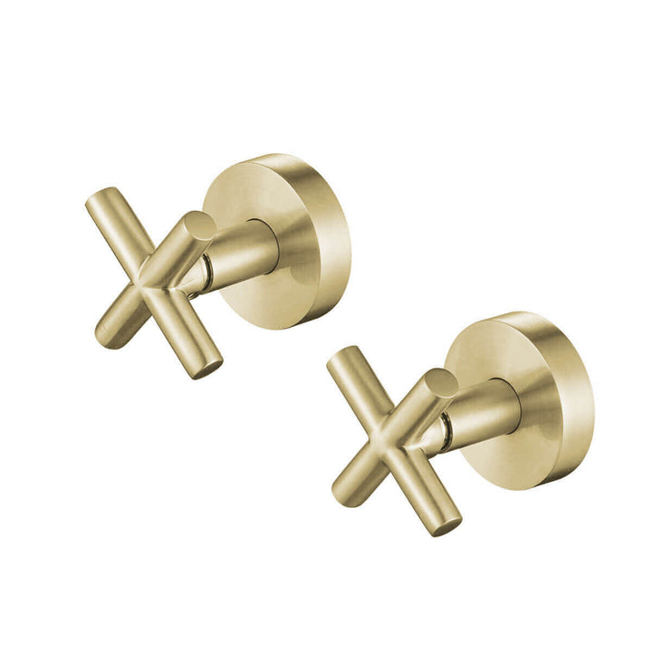 Lukas Cross Handle Hot/Cold Assembly Tap Set