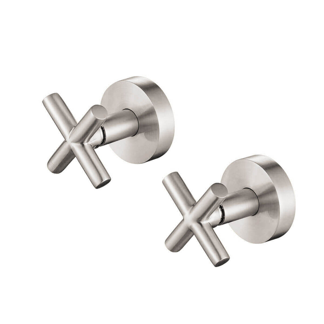 Lukas Cross Handle Hot/Cold Assembly Tap Set