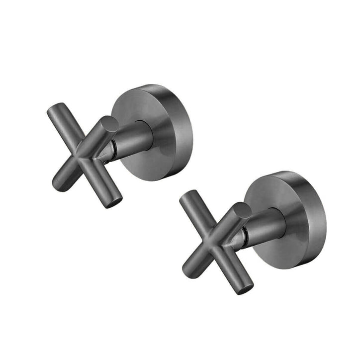 Lukas Cross Handle Hot/Cold Assembly Tap Set