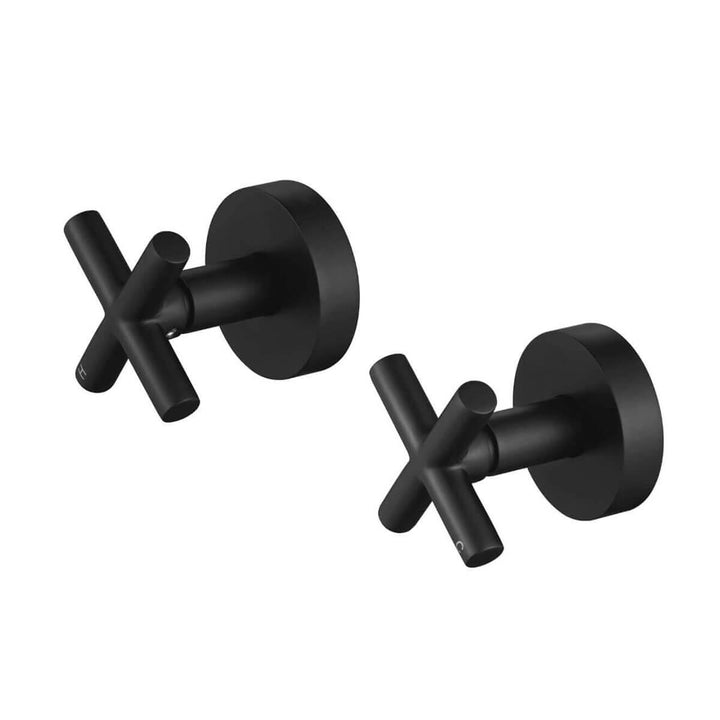 Lukas Cross Handle Hot/Cold Assembly Tap Set