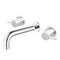 Morgan Pin Handle Quarter Turn Assembly Tap with Spout