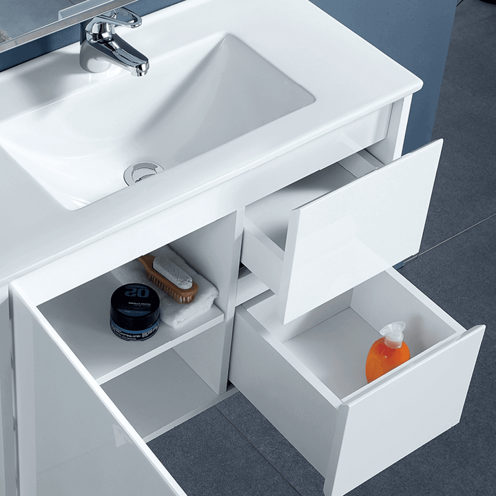 Sierra Slimline Soft-Close Floor Mounted Vanity