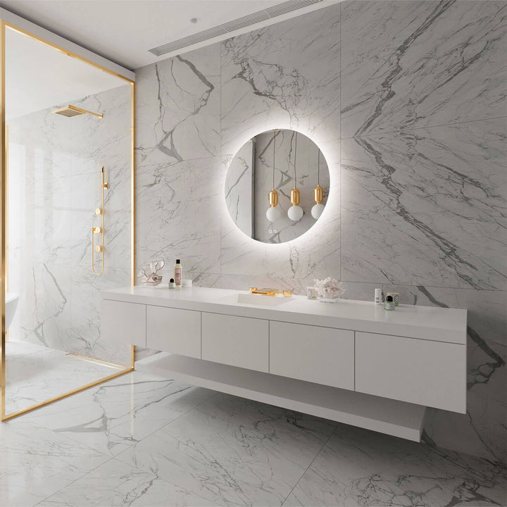 Venice Round LED Backlit 3-Colour Circle Mirror