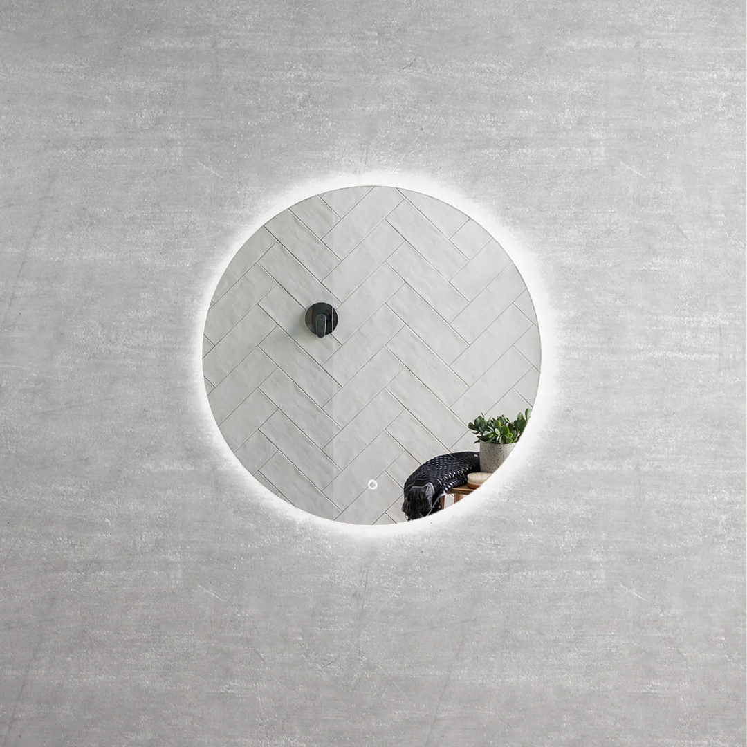 Venice Round LED Backlit 3-Colour Circle Mirror