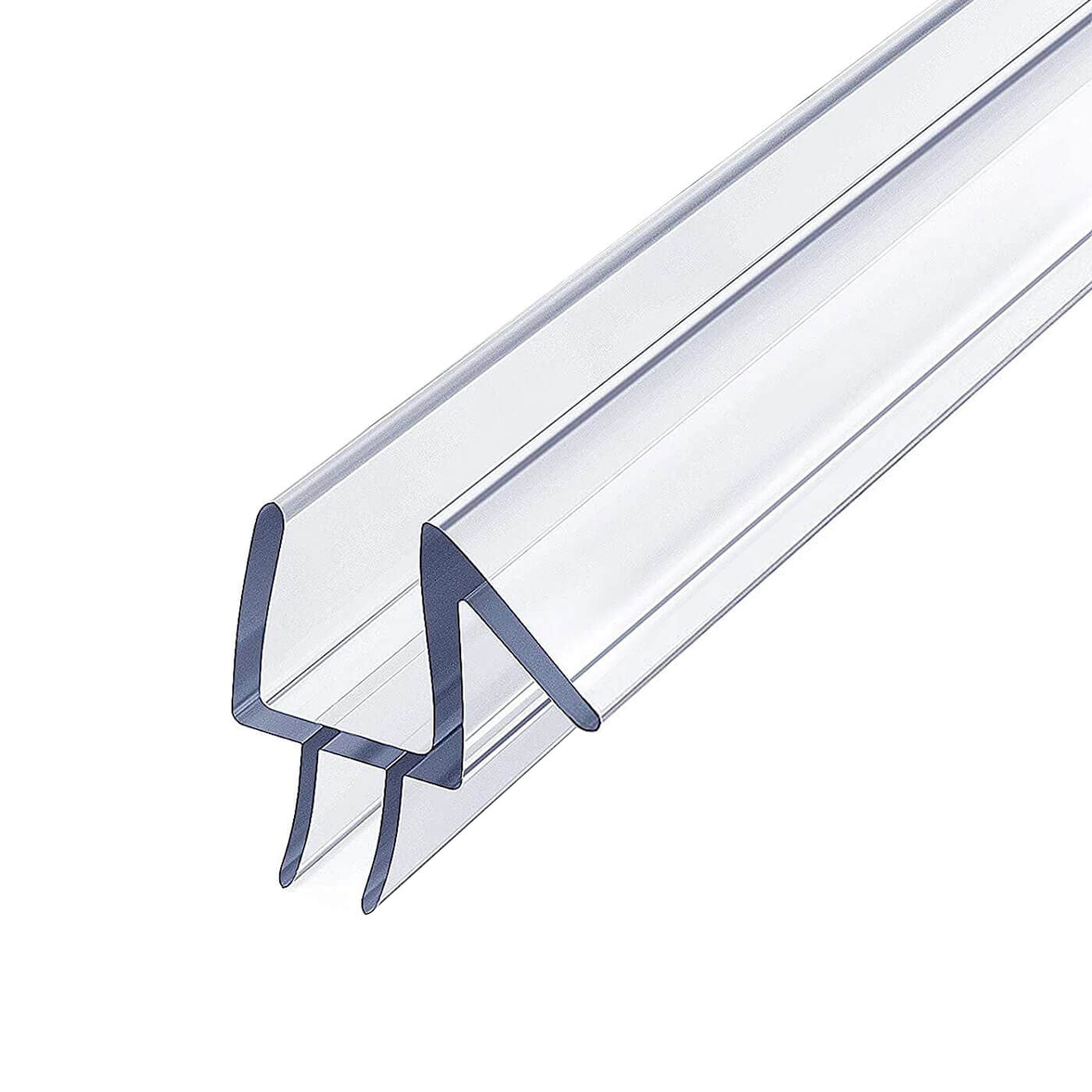 10mm Shower Screen PVC Under Door Bottom Strip Water Seal Sunlight