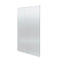 10mm Narrow Reed Fluted Shower Screen Fixed Glass Panel 2050mm High