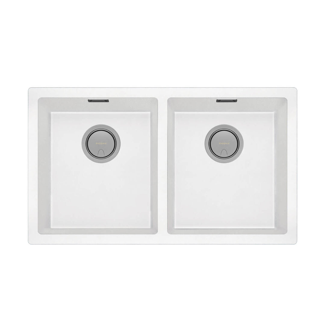 Phoenix 5000 Double Bowl Sink 802x466x220mm