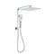 Alice Square Mini Twin Rainhead Handset Shower Set