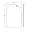 Arch Frameless Copper-Free Mirror 500-900mm