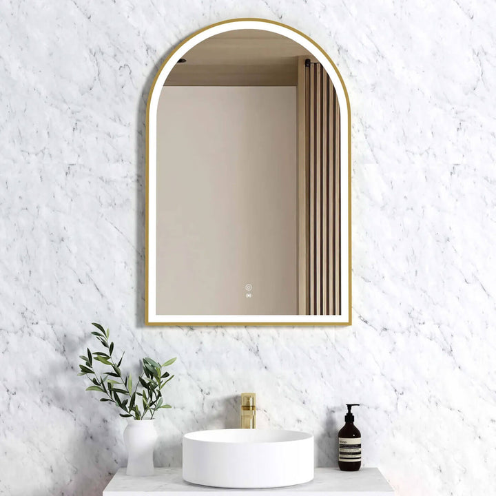 Archie LED Framed Bathroom Mirror 600x900mm