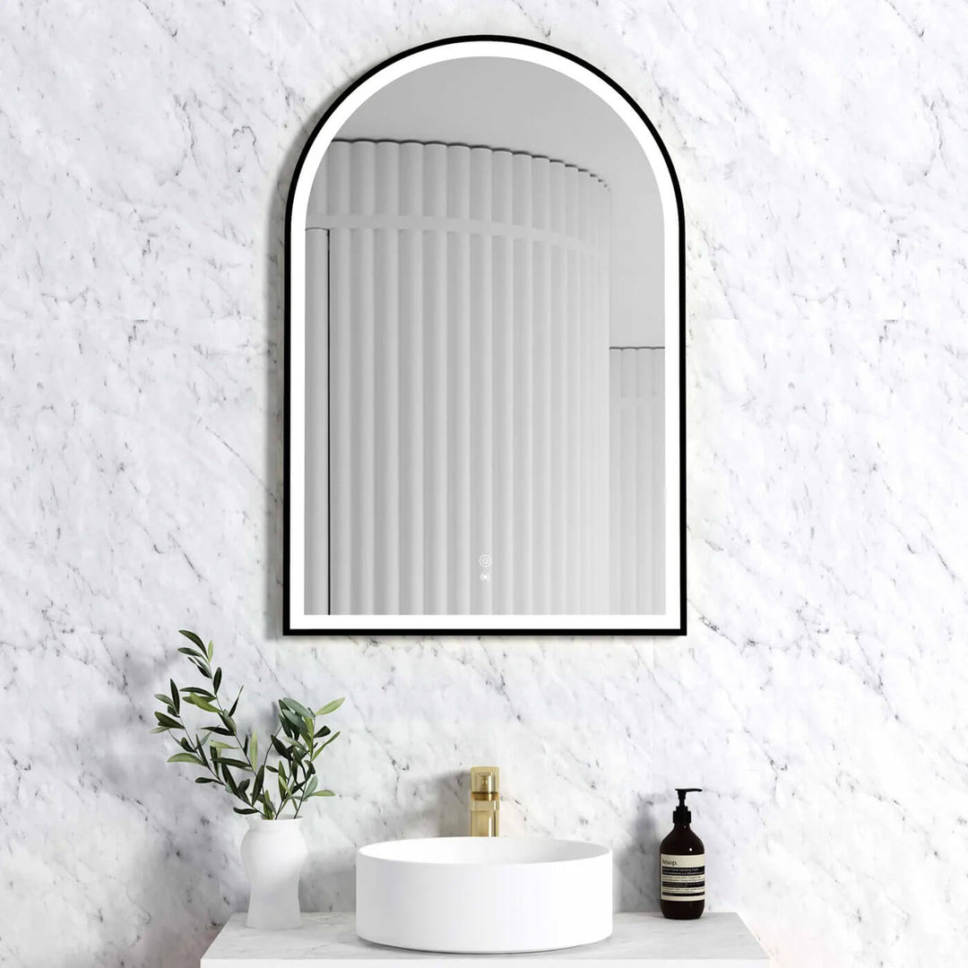 Archie LED Framed Bathroom Mirror 600x900mm