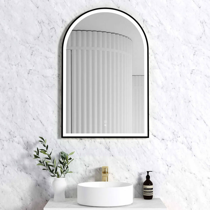 Archie LED Framed Bathroom Mirror 600x900mm