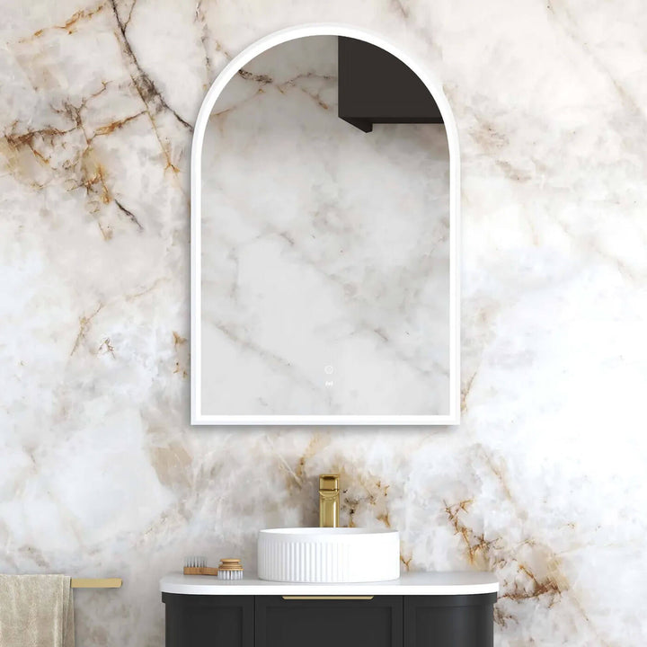 Archie LED Framed Bathroom Mirror 600x900mm