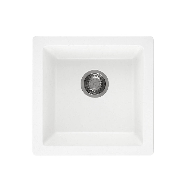 Arete Square Granite Quartz Sink 420x420x200mm