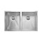 Argo Double Stainless Steel Sink 770x450x215mm