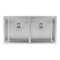 Argo Double Stainless Steel Sink 820x457x230mm