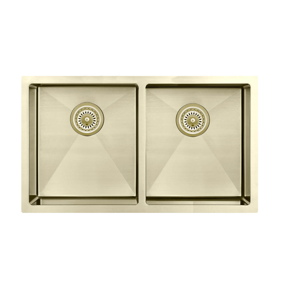 Atlas Double Bowl Stainless Steel Sink 760x450x250mm