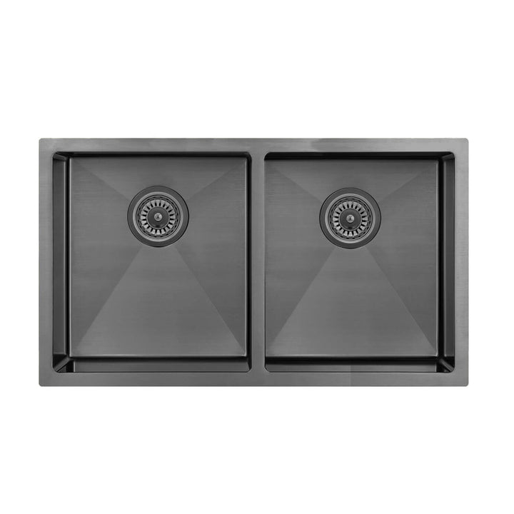 Atlas Double Bowl Stainless Steel Sink 760x450x250mm