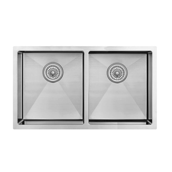 Atlas Double Bowl Stainless Steel Sink 760x450x250mm
