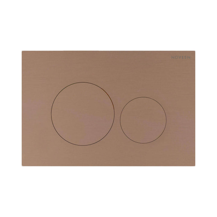 AURA R&T Stainless Steel In Wall Flush Plate Button