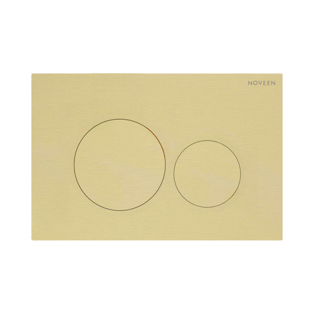 AURA R&T Stainless Steel In Wall Flush Plate Button