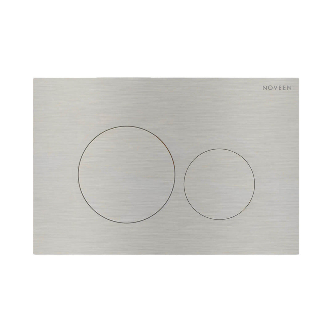 AURA R&T Stainless Steel In Wall Flush Plate Button
