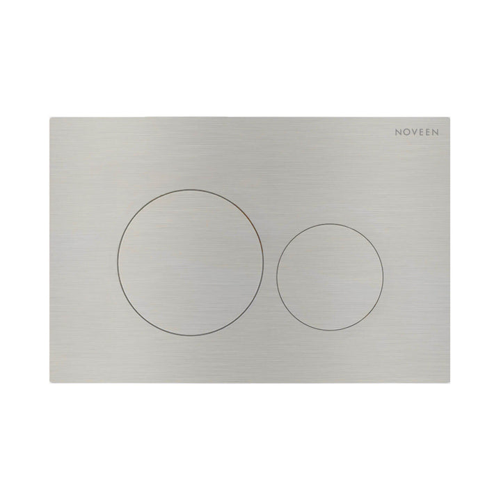 AURA R&T Stainless Steel In Wall Flush Plate Button