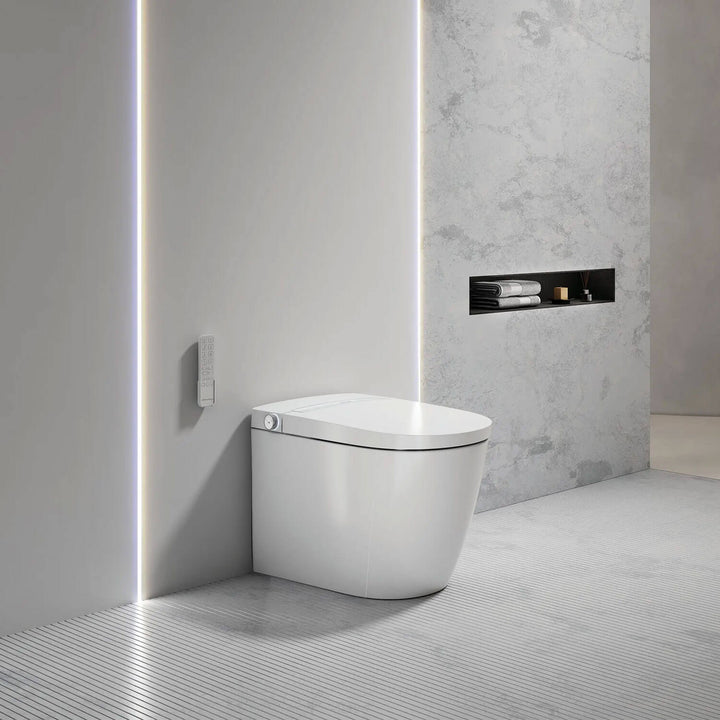Avanzo Smart Bidet Rimless Vortex Flush Toilet