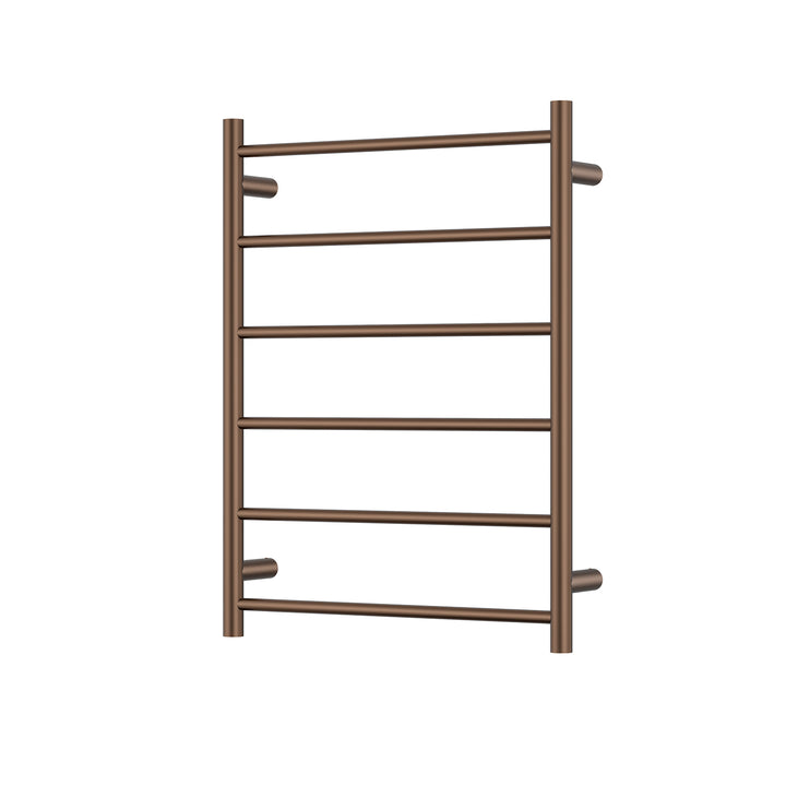 Morgan 6 Bar Heated Towel Rack 600x800mm