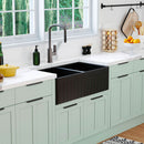 Benson Double Butler Farmhouse Sink 830x455x255mm