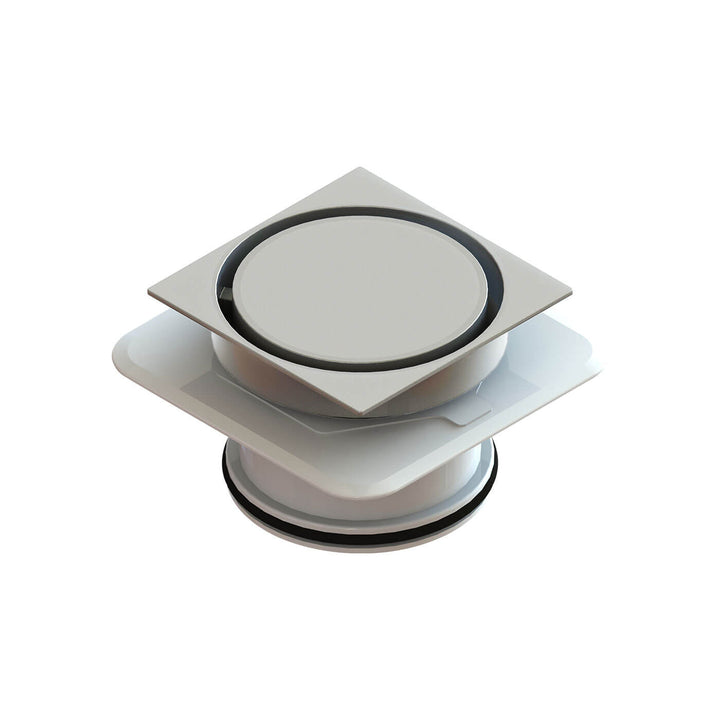 Bermuda Square Flipper Tile Insert Floor Waste 115mm