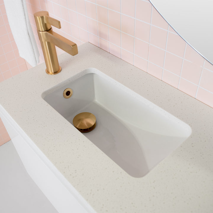 Bo Mini Undermount Ceramic Basin 430x265mm