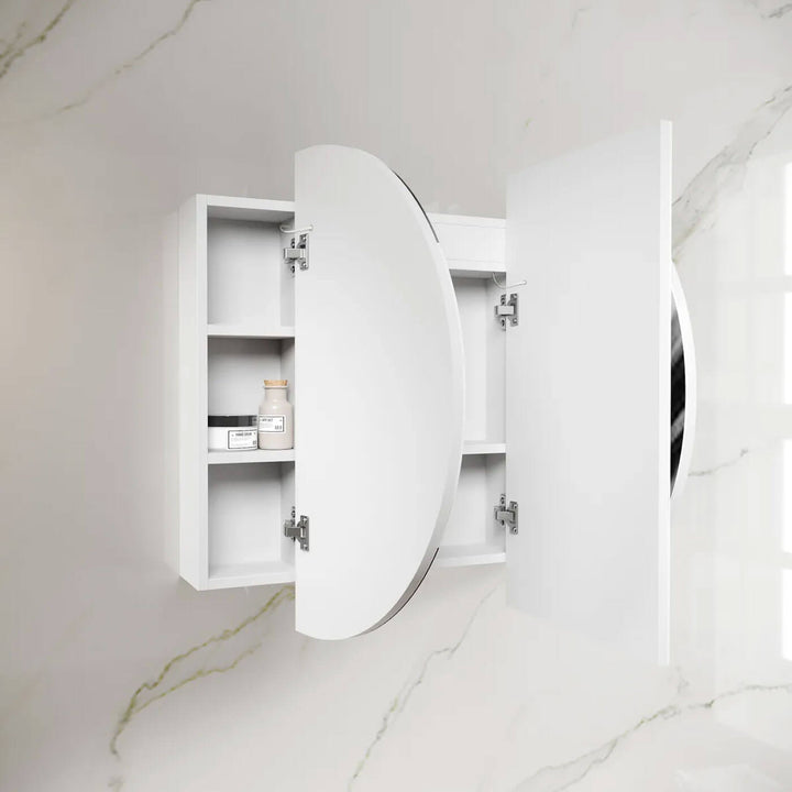 Bondi LED Curved Mirror Shaving Cabinet (900-1800mm)