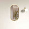 Noosa Pill Oval LED Mirror Frameless Safety Glass