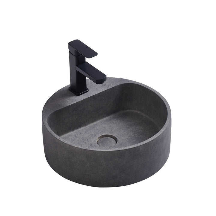 Burano Concrete Basin with Taphole 400mm