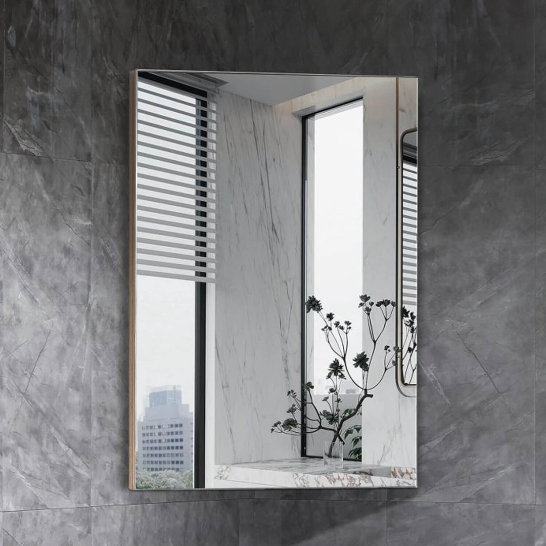 Burma Corner Mount Mirror Cabinet 750x530mm