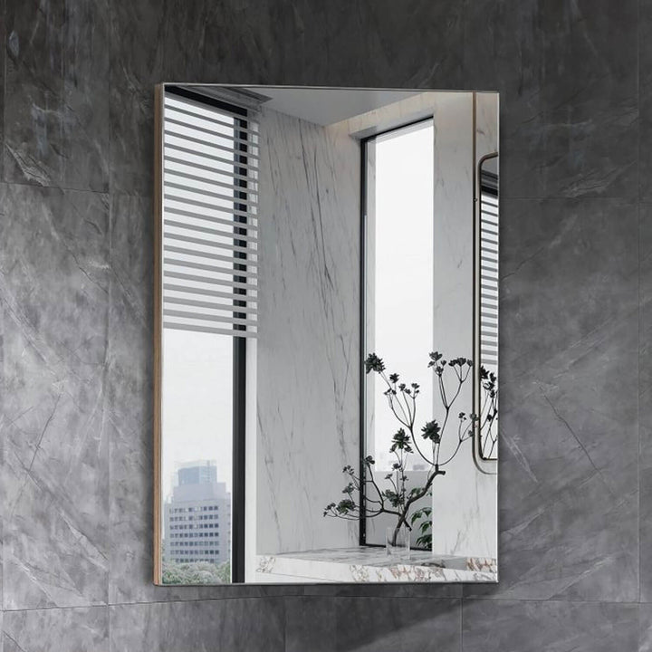 Burma Corner Mount Mirror Cabinet 750x530mm