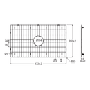 Charlton Small Sink Protector 592x392mm