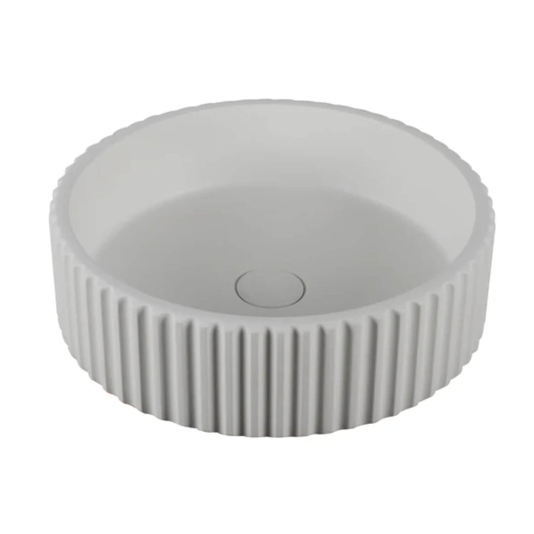 Carysil Fluted Concrete Basin 400mm