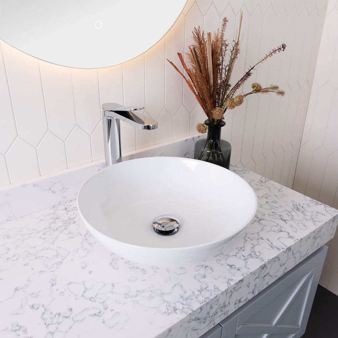 Circuit Round Ceramic Basin 400mm