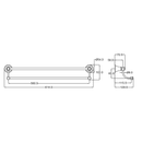 Clasico Heritage Double Towel Rail